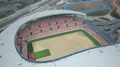 广东肇庆最大的工业园的足球场,广东肇庆专业足球场