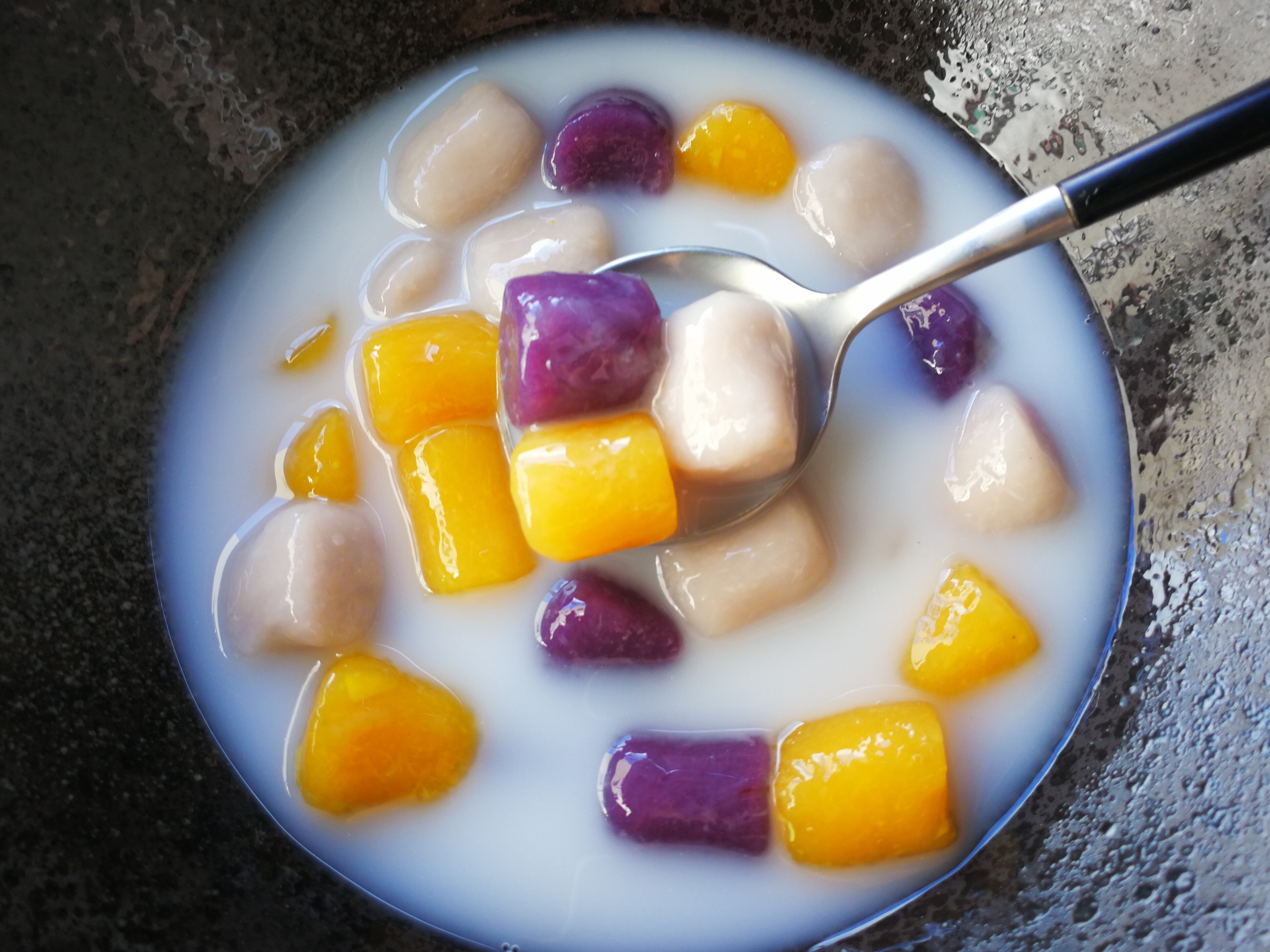 鲜芋仙的芋圆怎么做,自己做的芋圆怎么煮不散