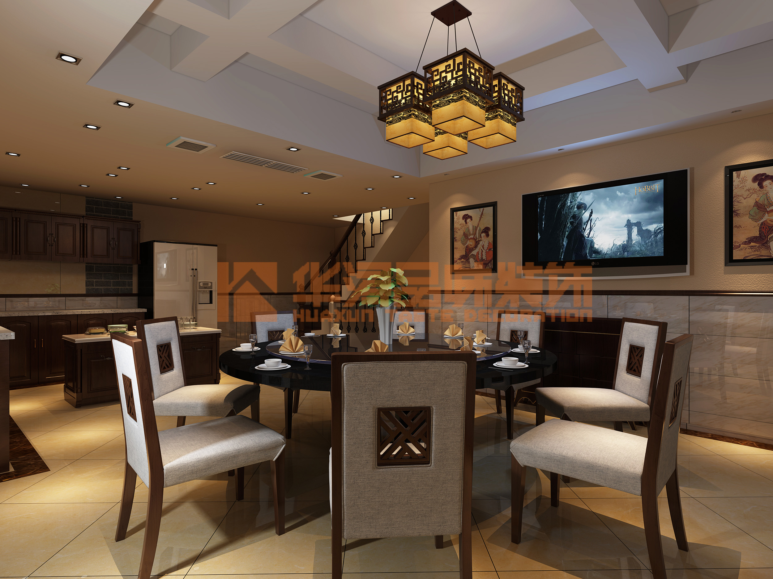 中式与现代完美融合——北部新区●协信春山台