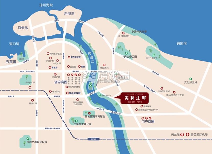 海口美林江畔在哪,海口美林江畔怎么样