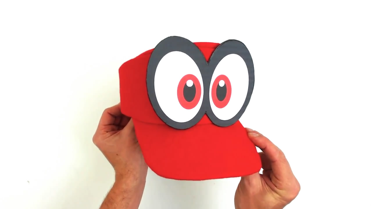 手工创意DIY，教你如何制作奥德赛专用大眼帽，是不是很有创意