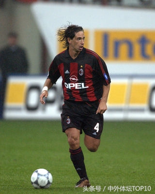 世界足球第四名是谁,世界足坛十大4号