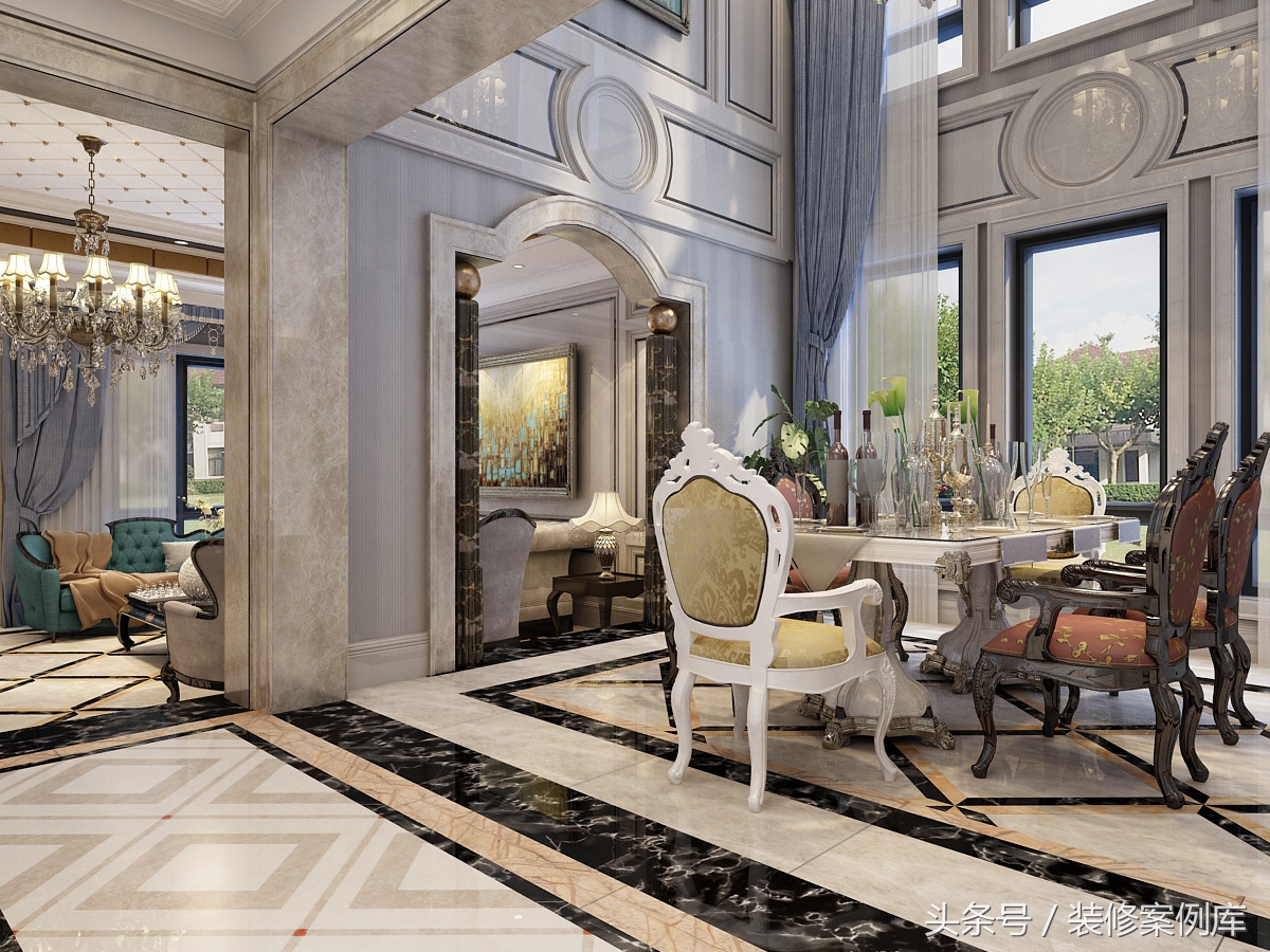 晒一栋完工的三层欧式别墅,晒我家欧式200多平大平层