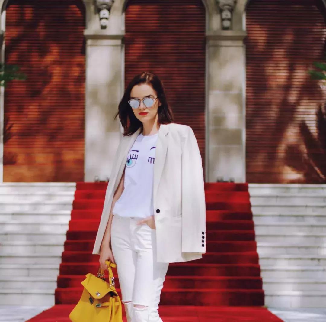 2018最火白T恤清单，林允这件才79元