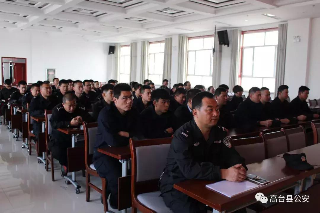 高台县公安局政治轮训,战训结合圆满完成晋级轮训