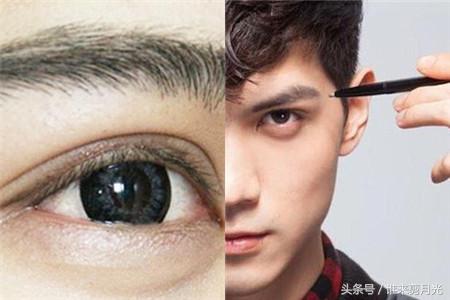 男士修眉技巧与手法图解,修眉毛教程新手男士