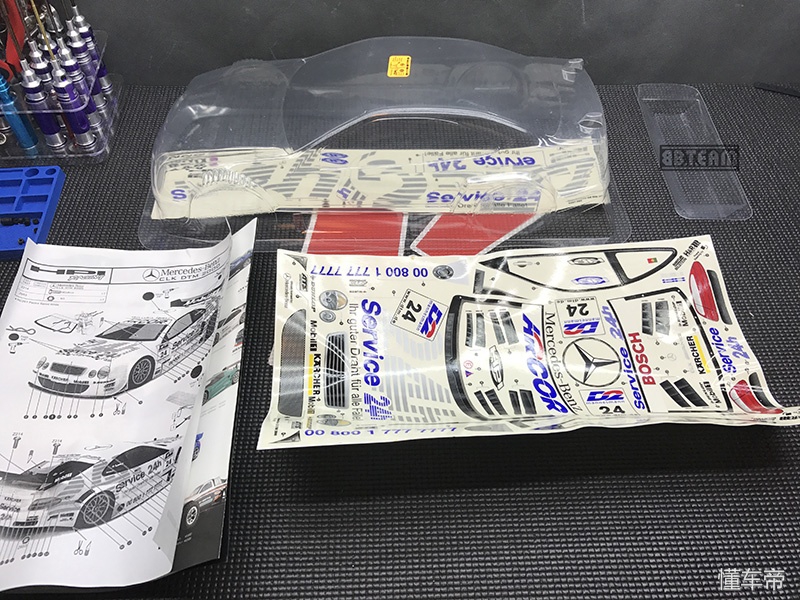 超人继续分享KYOSHOTF7的新车壳