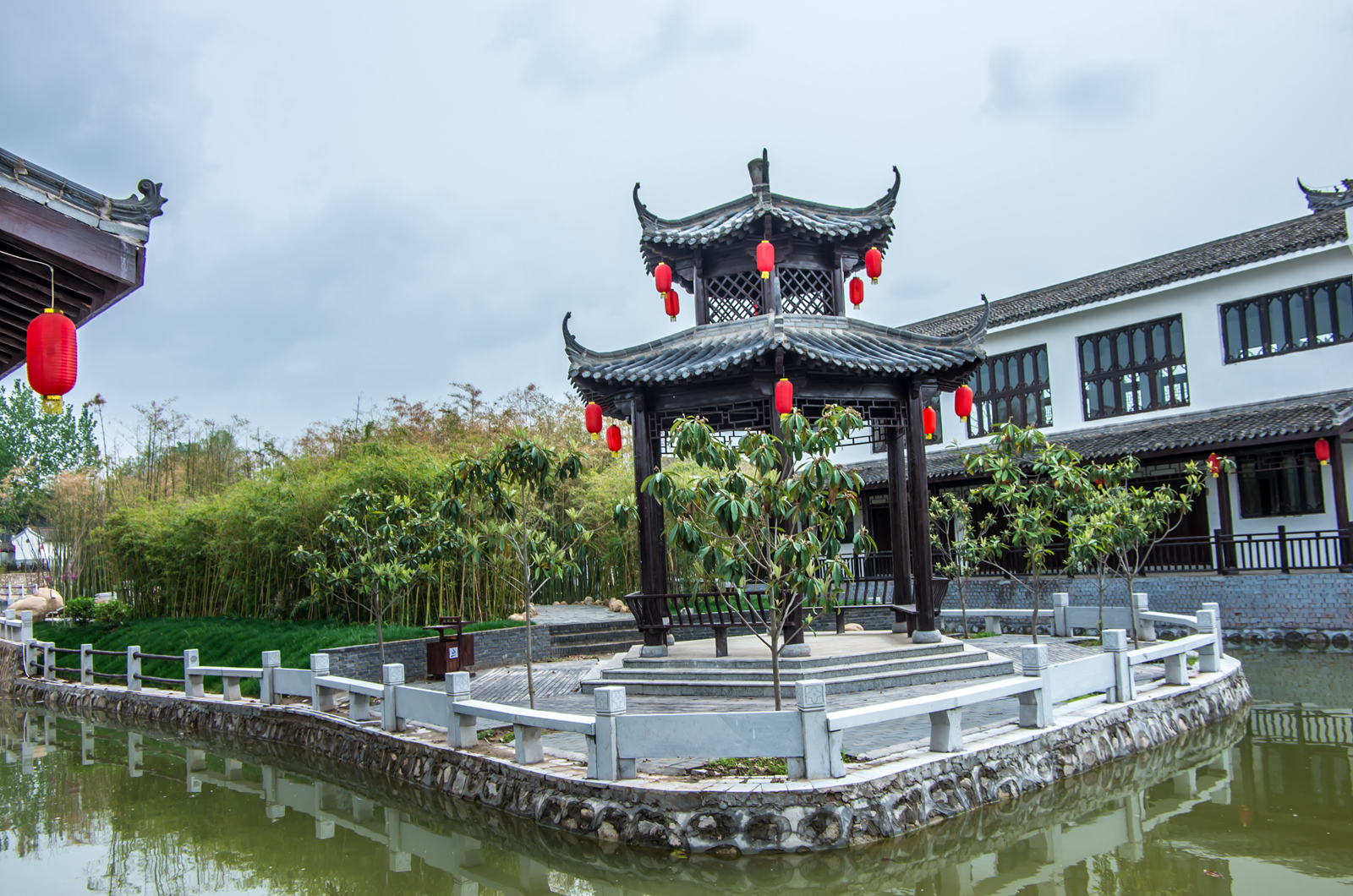 陕西的江南水乡,渭南小江南竹溪里