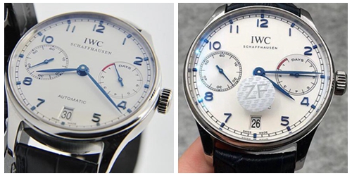 万国葡萄牙七真假对比,万国手表葡七真假鉴别