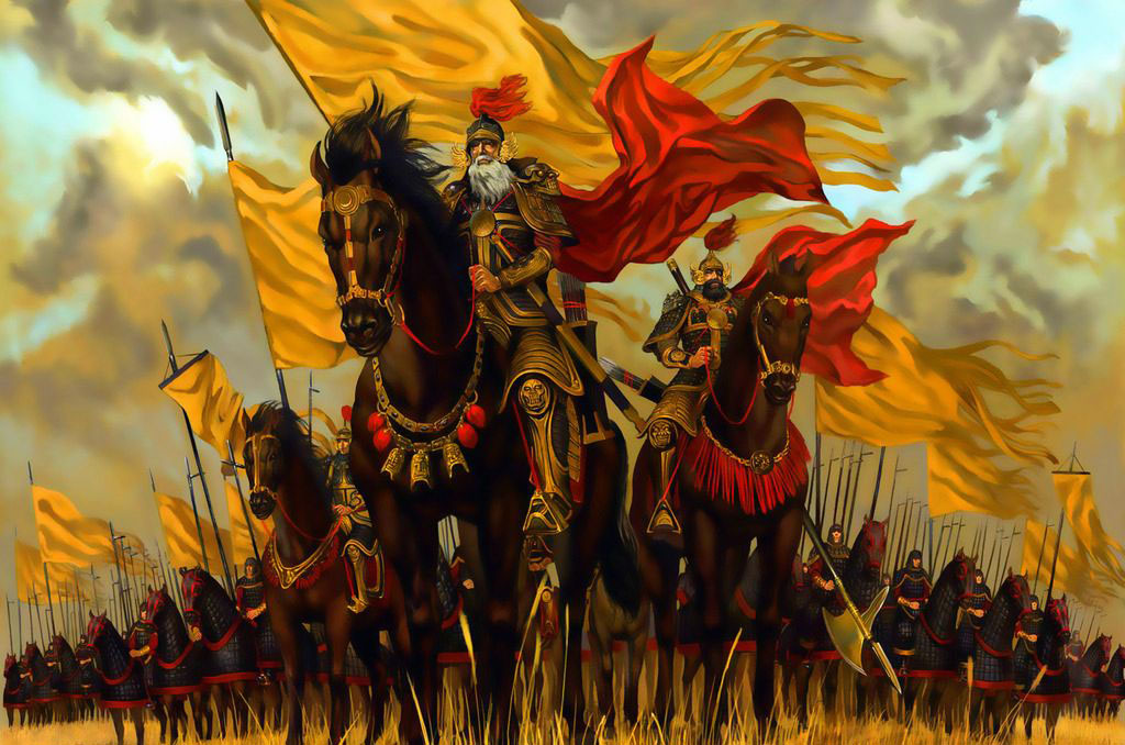 吕布偷袭曹操的眼珠,三国吕布大战曹操六将