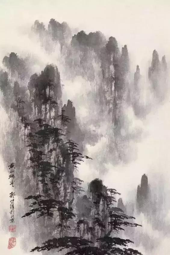 郭传璋山水高清,郭传璋山水画作品欣赏