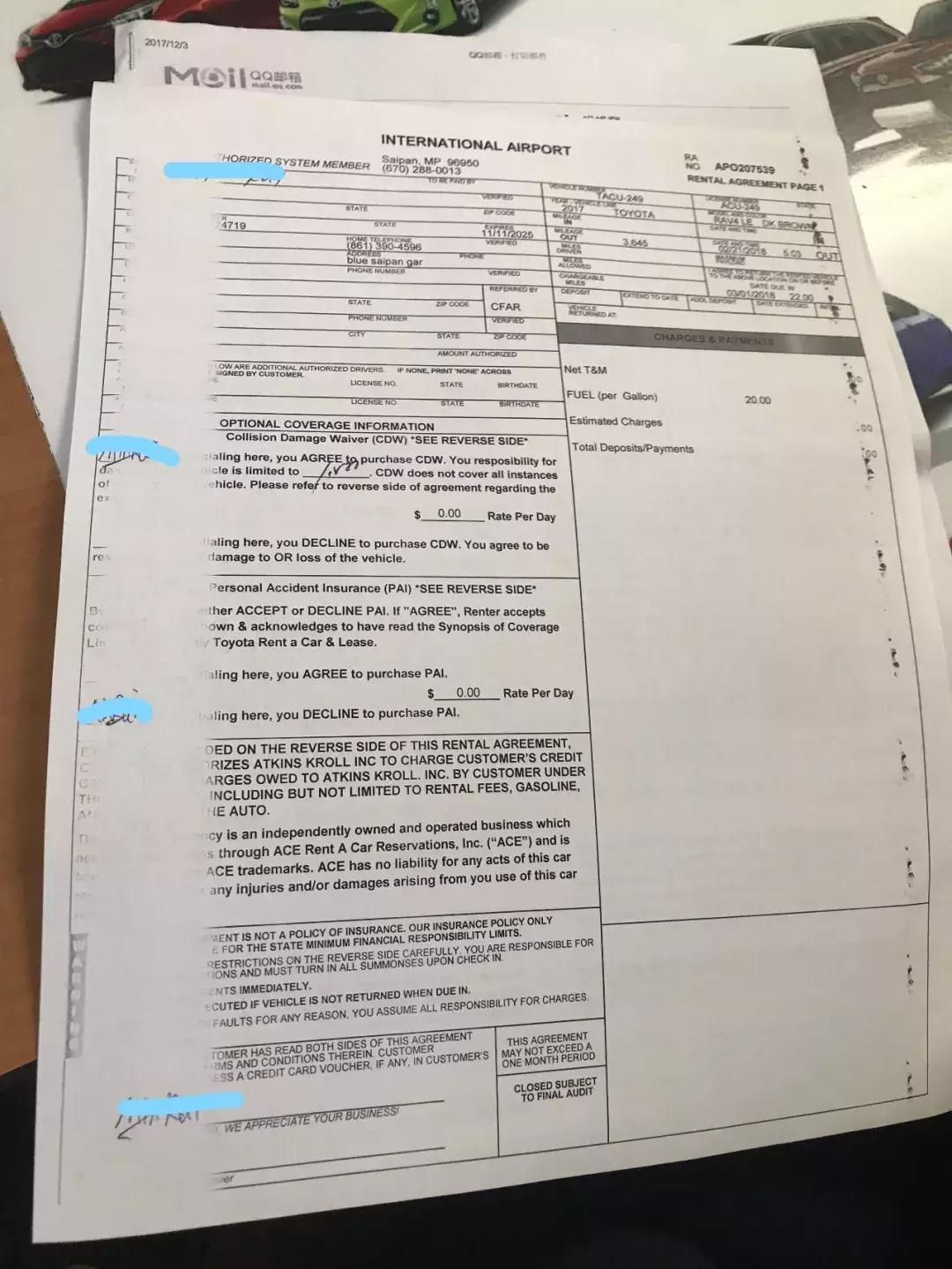 2018塞班岛9天自驾之旅（前期准备、香港机场、塞班租车）