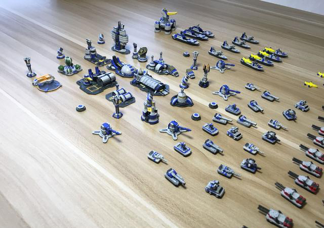 红色警戒各阵营的模型,红色警戒的高清建模