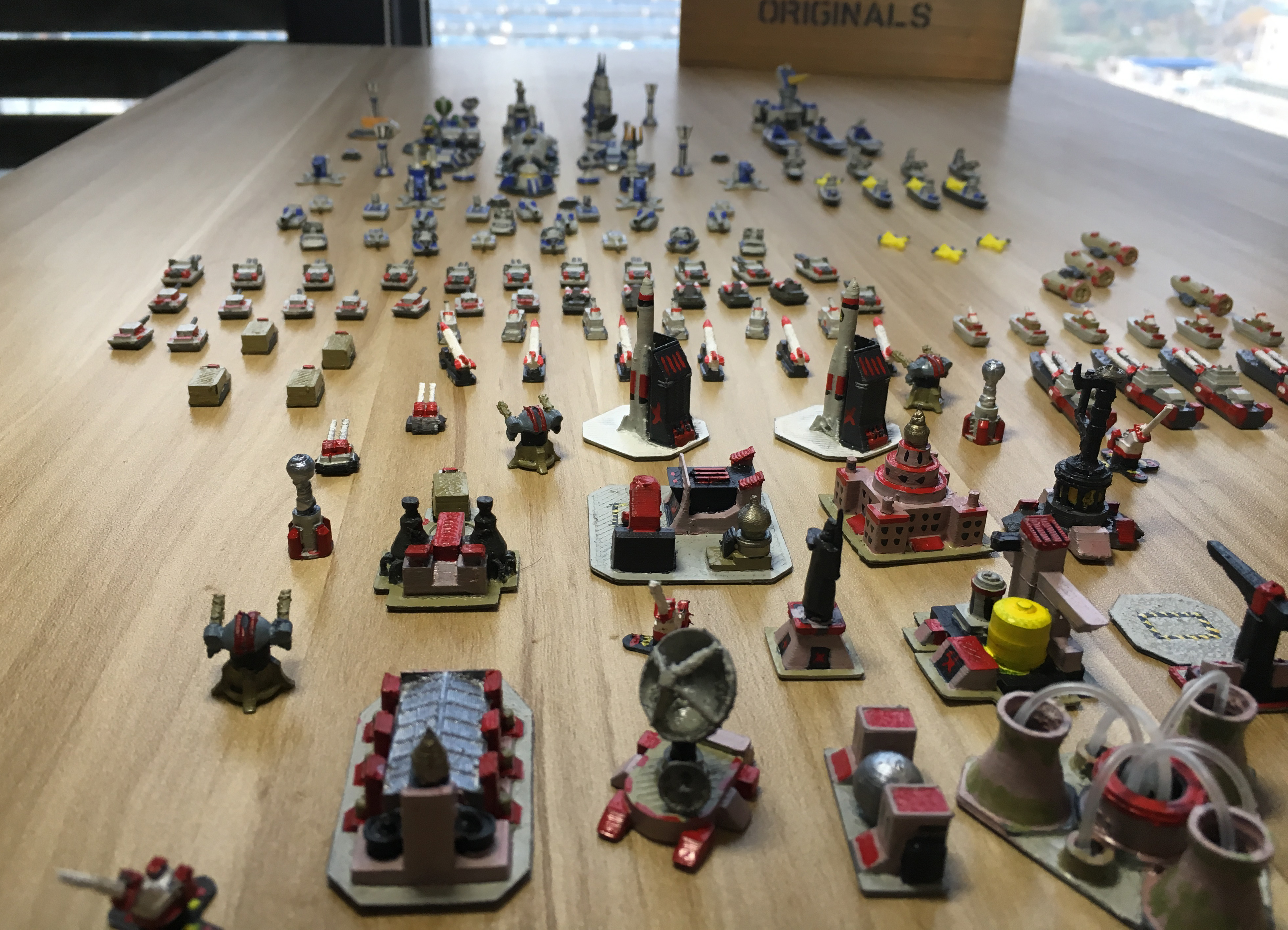 红色警戒各阵营的模型,红色警戒的高清建模