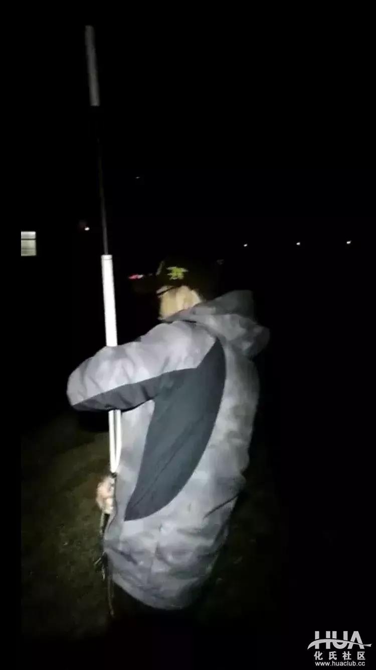 一味EX钓竿夜钓上38斤巨青，半小时遛翻大物！