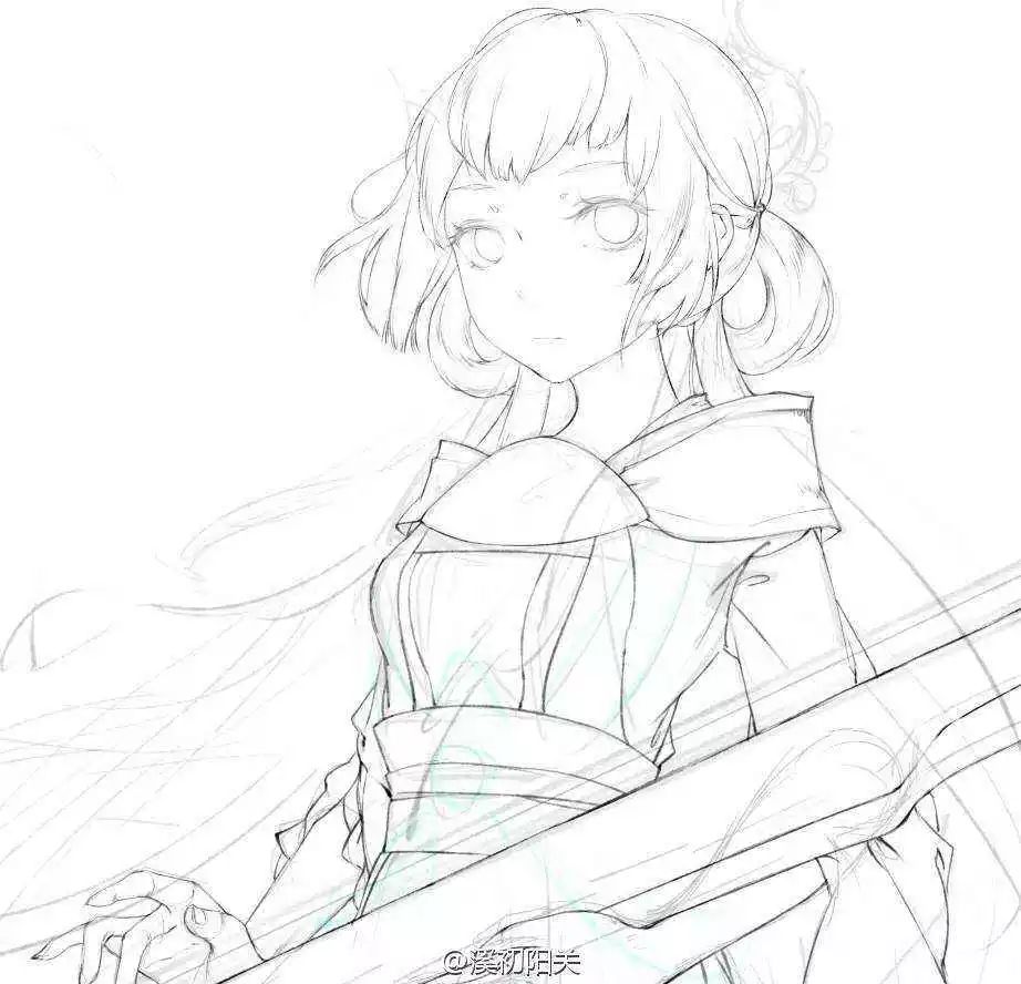 画师溪初阳关：创作的初心来自女神—伊吹五月