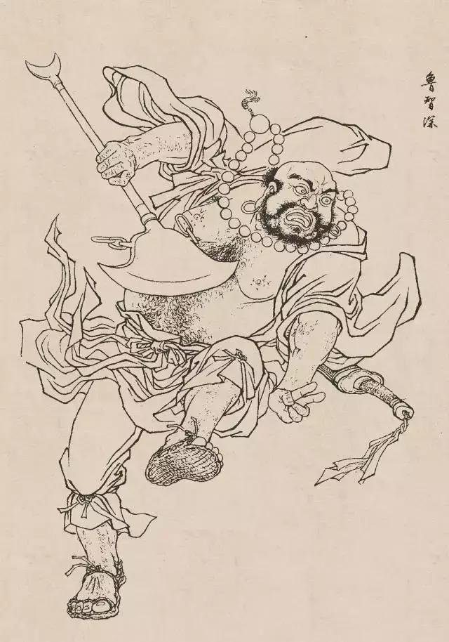 传统人物白描手稿,古代白描人物集锦