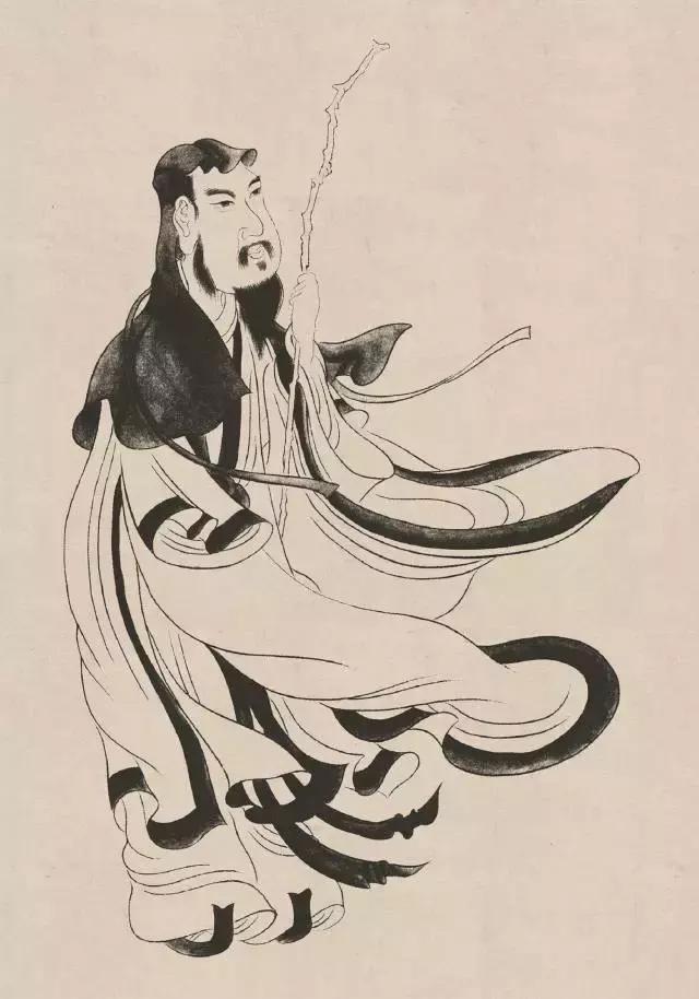 传统人物白描手稿,古代白描人物集锦
