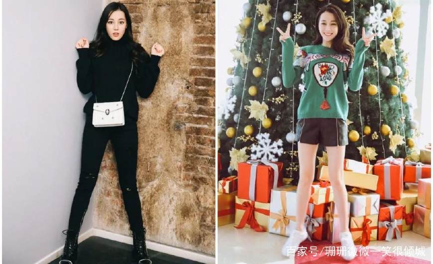 迪丽热巴浓颜系妆容,迪丽热巴暗黑系妆容口红