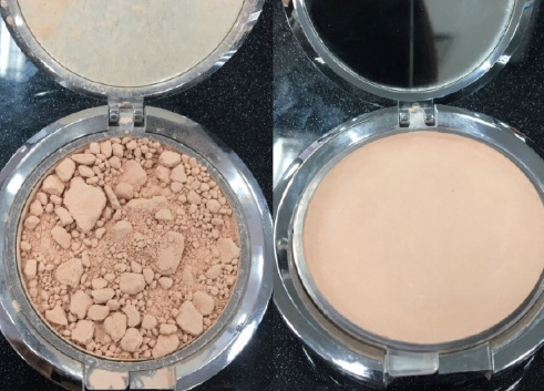 粉饼摔坏了还能用吗,粉饼碎了怎么办简单方法恢复原样