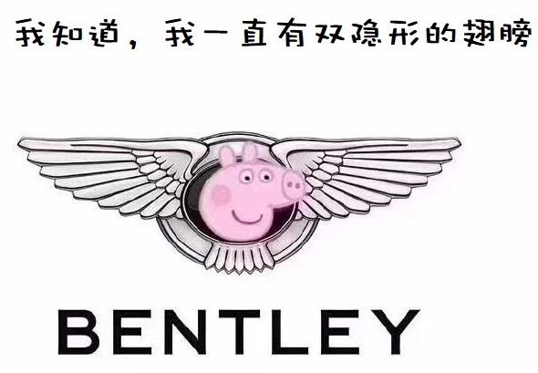 小猪佩奇身上纹掌声送给谁图片,小猪佩奇汽车标志
