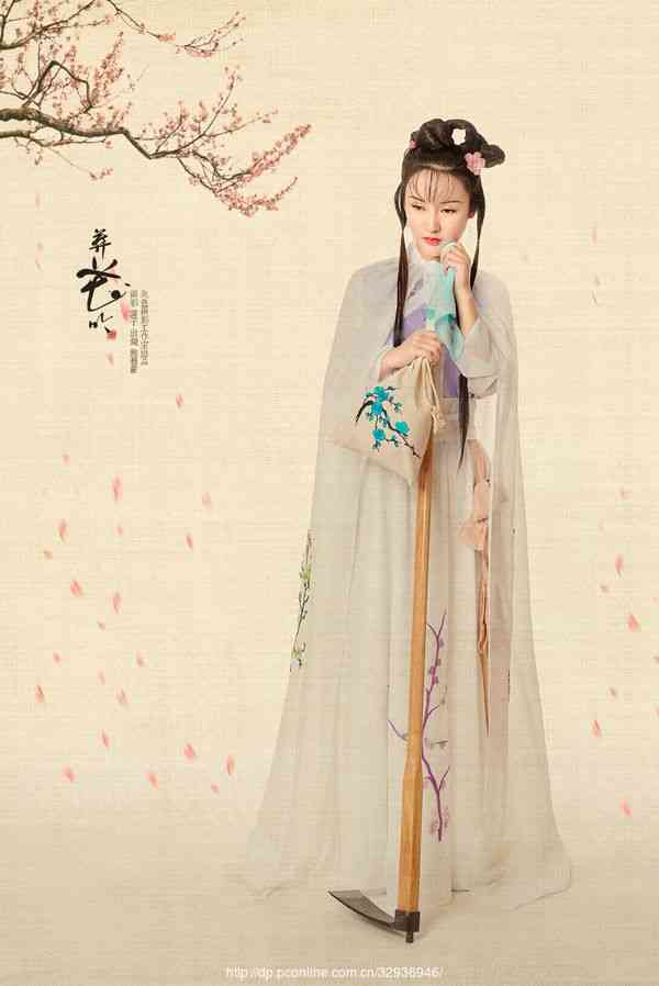 随笔摘抄精美古诗简短,葬花随笔