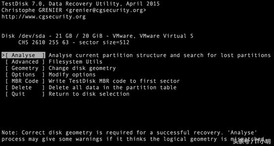 装linux系统时给磁盘分区出现警告,linux磁盘误删数据如何恢复