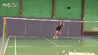 动图演示羽毛球混双技术提升技巧，男女搭配，打球不累！