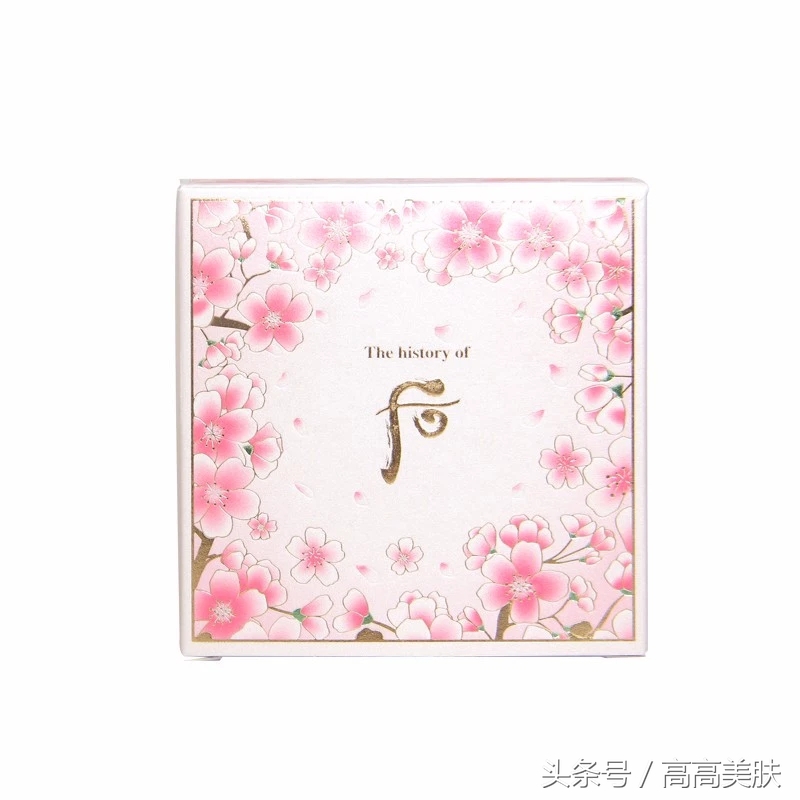 whoo后气垫樱花版套装,whoo后樱花限定气垫三件套装图