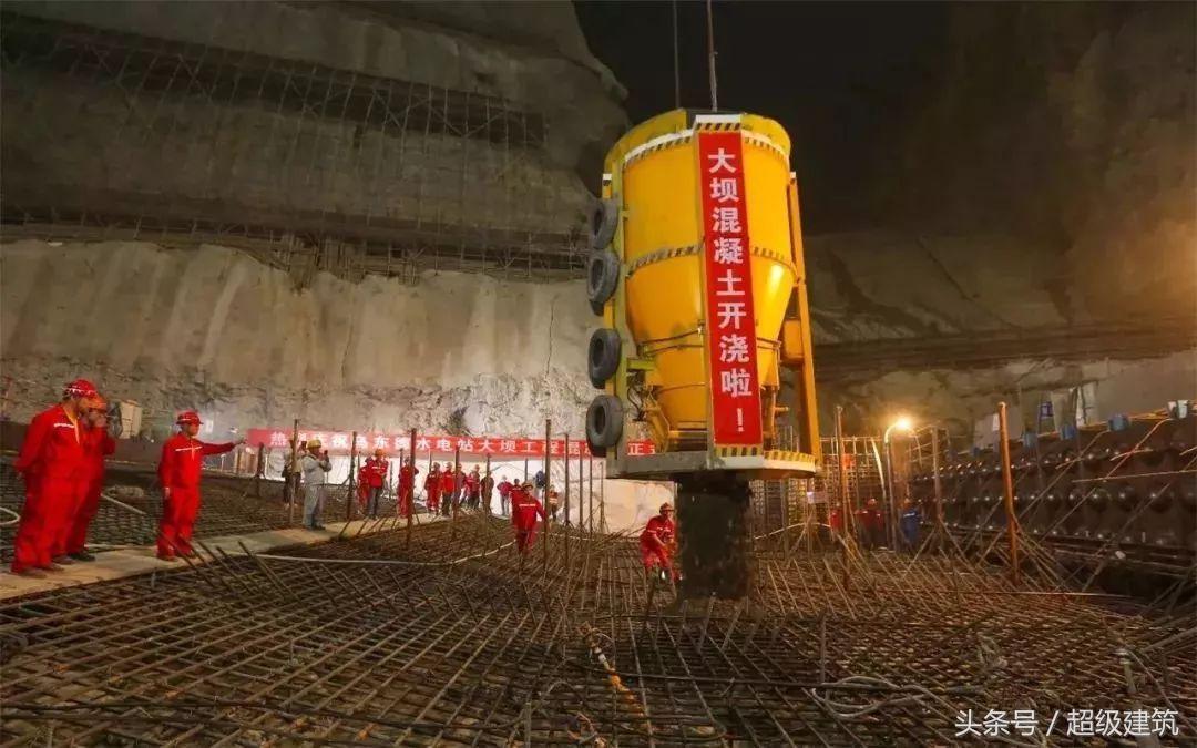 乌东德水电站洞室,雄伟壮观的乌东德水电站