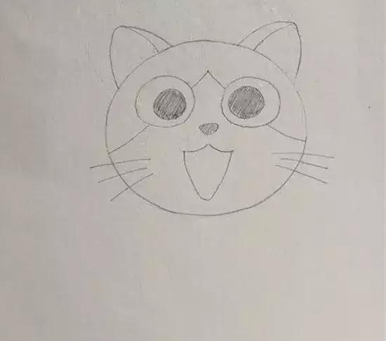 怎么画简笔猫慢教程,起司猫怎么画简笔可爱