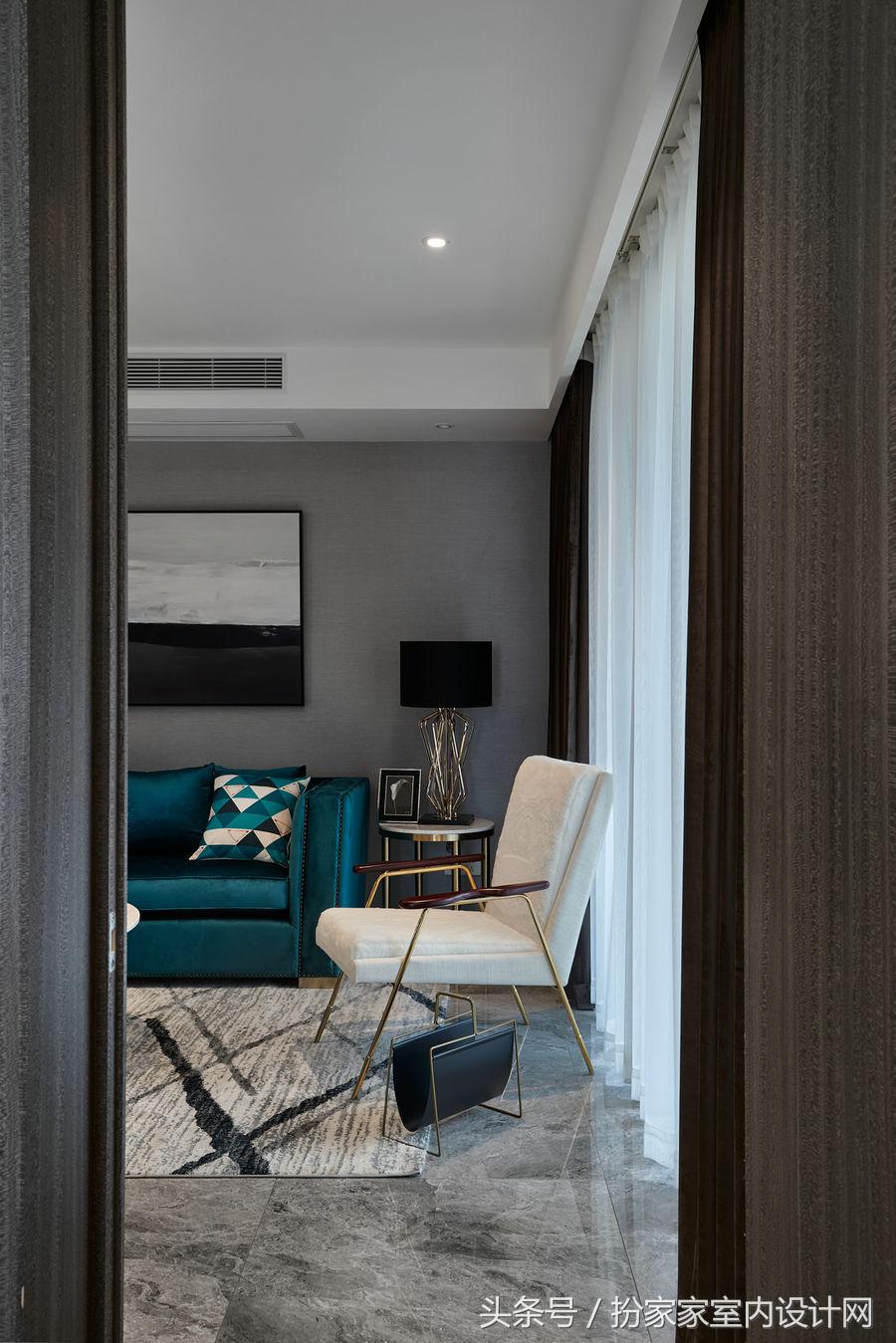 高贵优雅与神秘冷艳的醇透色泽结合，设计师创作出我的梦想之家！