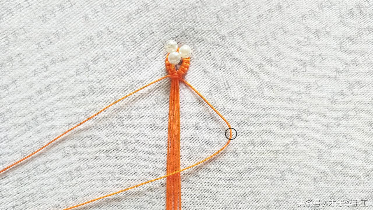 看了教程学不会咋办,最简单快速完成的纯红绳手链