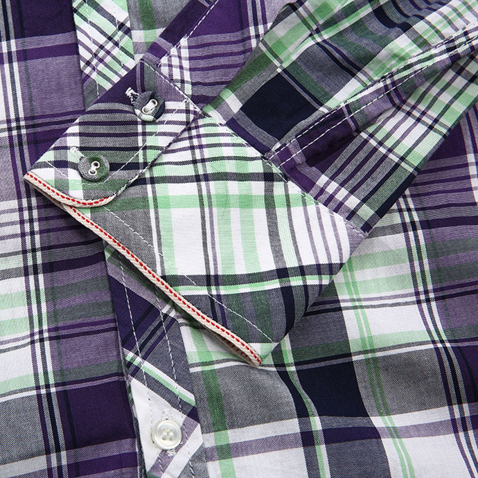 thombrowne男士格子衬衣,政客都穿什么颜色的衣服