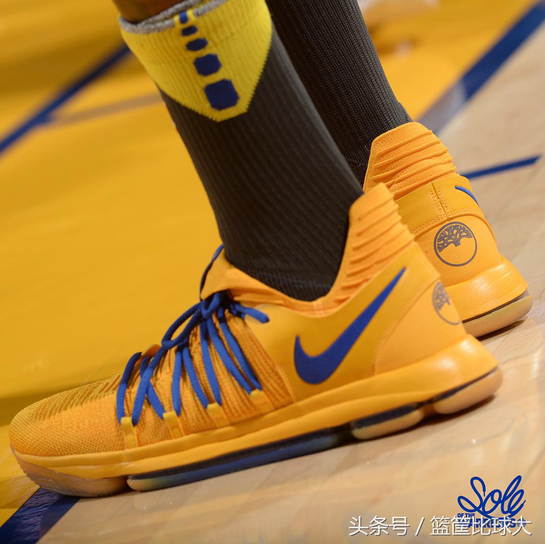 阿杜秀城市版战靴！5月2日NBA赛场球鞋特写照赏析