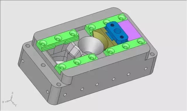 ug模具设计教程之汽车扶手分模,ug模具设计之经典片体拔模解析