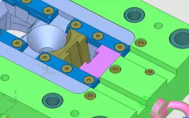 ug模具设计教程之汽车扶手分模,ug模具设计之经典片体拔模解析