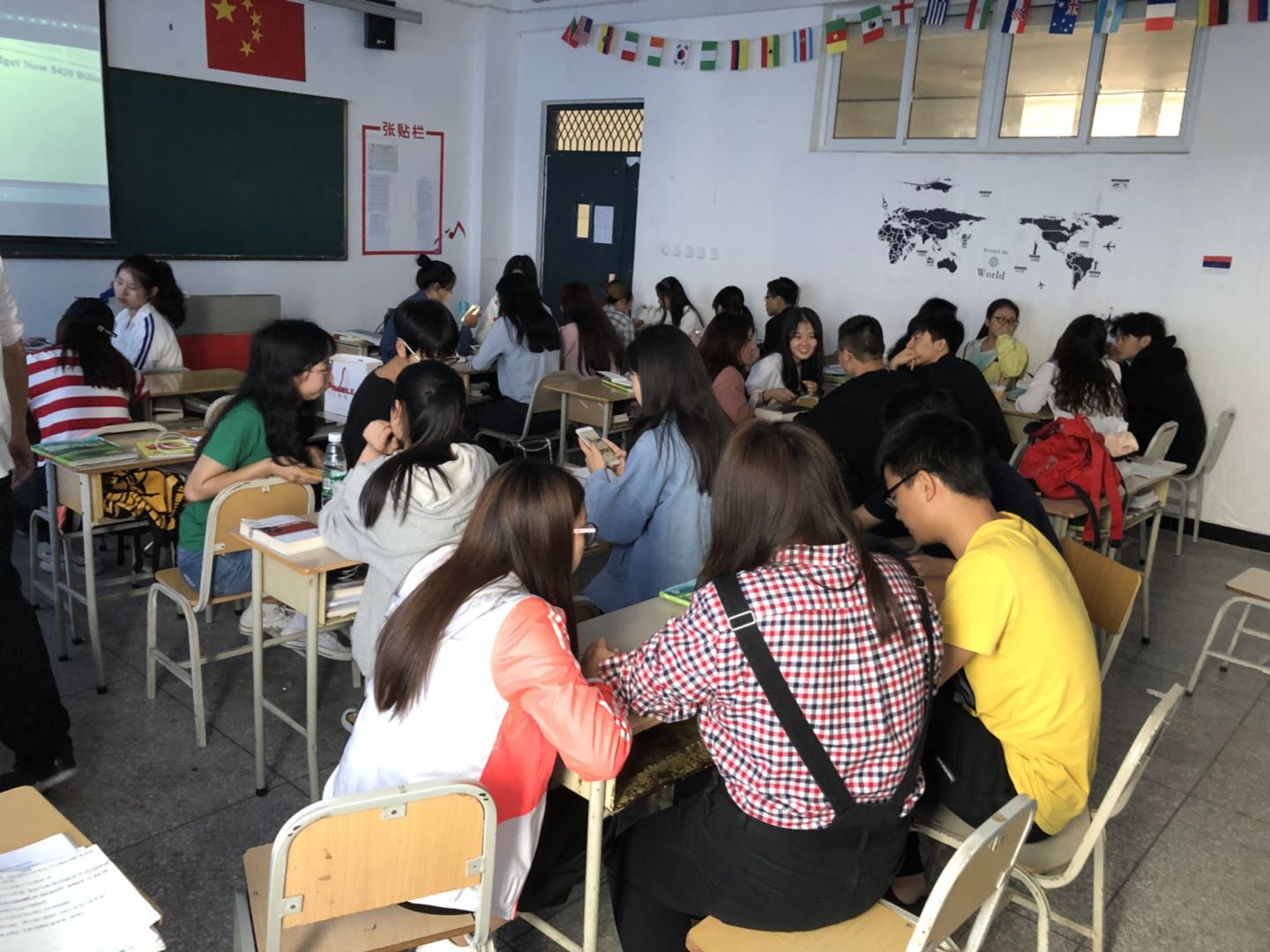 今天这个老师给我上了一课，我觉得值