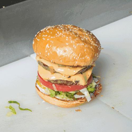 全美票选NO.1,加州爆火的网红胖汉堡,一连在魔都开了2家店!