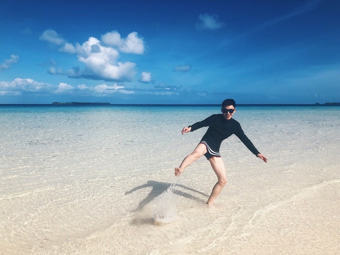 帕劳的海景风光给人美的享受,帕劳的海洋和沙滩风景图片