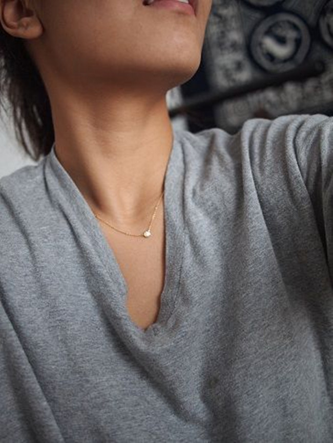 唐嫣同款钻石锁骨项链,唐嫣锁骨链什么牌子