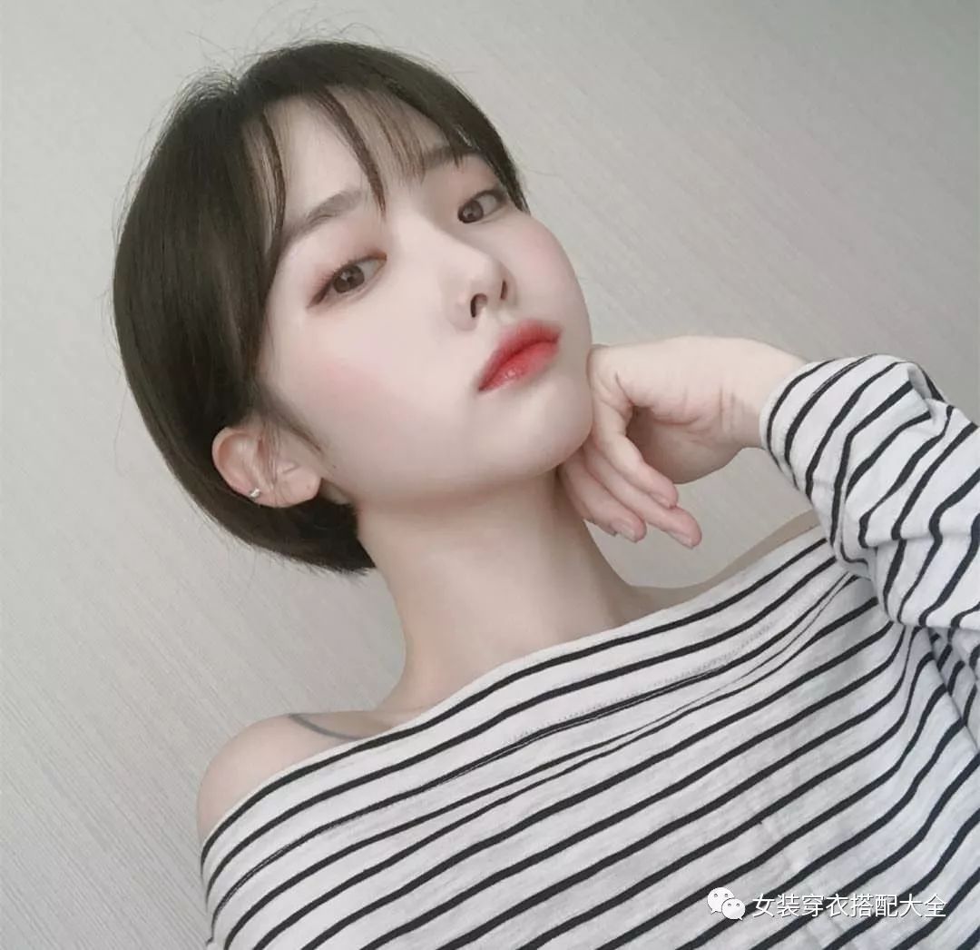 圆脸女生剪短发好看么,圆脸女生好打理的短发发型