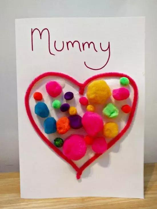 关于母亲节的美术图片,母亲节美术画简单又漂亮