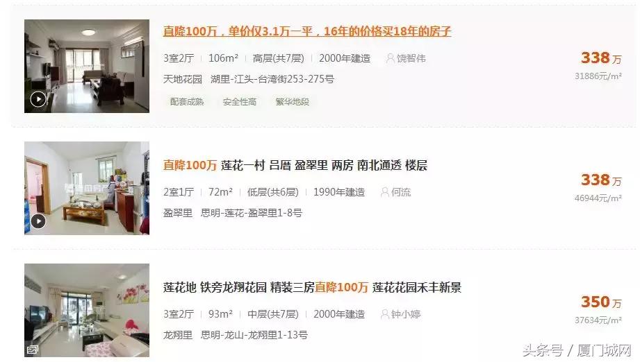 惊恐！五一后厦门二手房速冻！成交量下跌80%！有业主降数百万抛