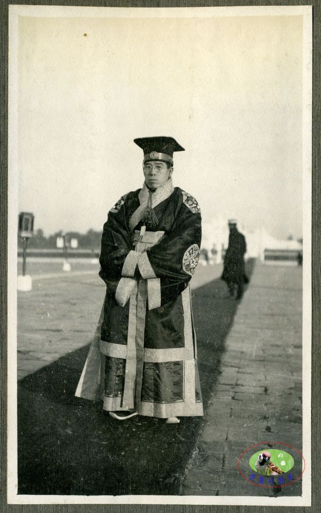 老照片1913年袁世凯天坛祭天,袁世凯祭天大典照片