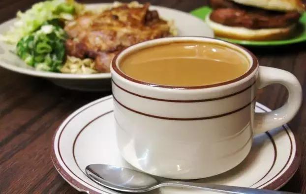 香港美食尖沙咀冰室,香港怀旧茶餐厅美食图片