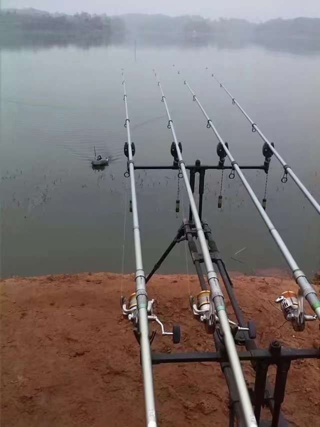 一年5万斤粮食打窝，每次出钓渔获破百，眉山大师“称霸”黑龙滩