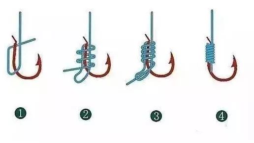 学会这个绑钩技巧钓鱼渔获倍增,钓鱼爱好者传授的一种绑钩结手法