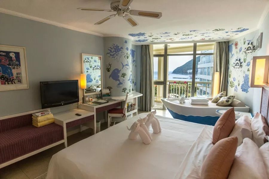 银泰阳光度假酒店三亚,银泰阳光度假酒店三亚豪华海景房