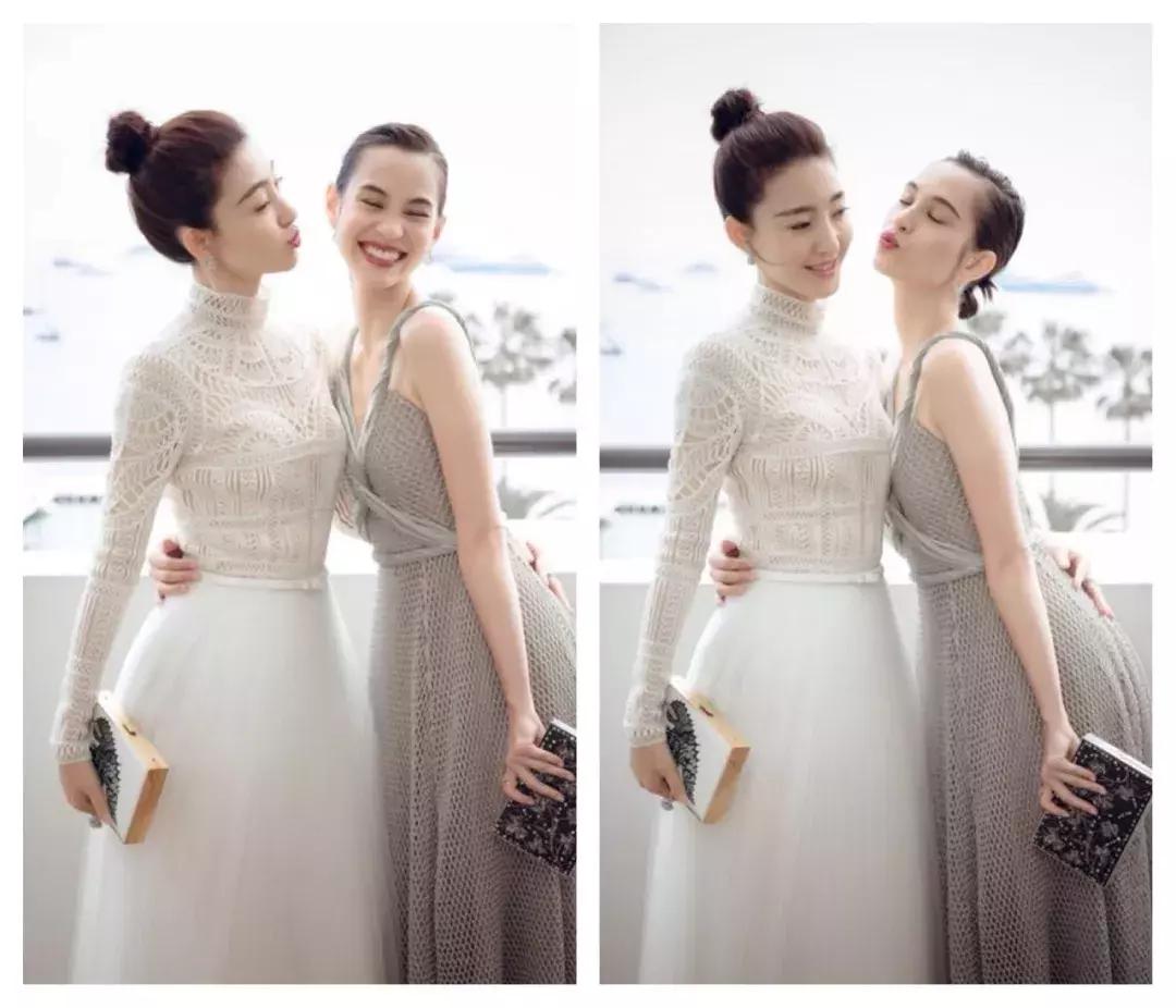 王丽坤和李晨的吻戏,戛纳红毯王丽坤